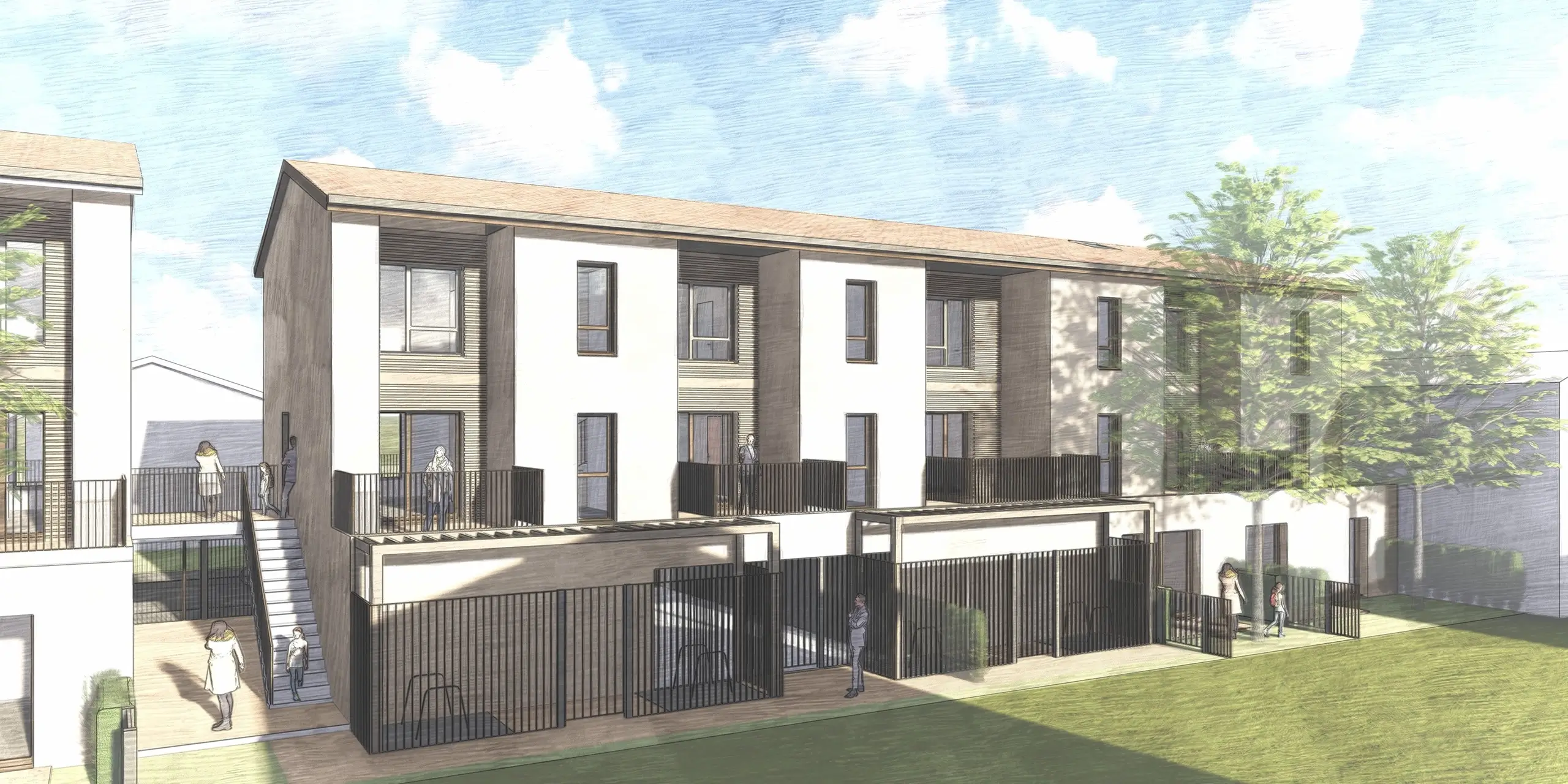 Vue d'ensemble 1 rue Louis Plasse