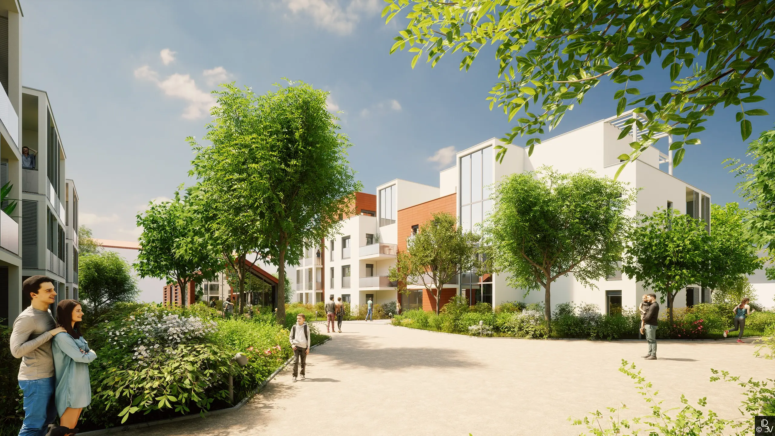 Vue d'ensemble Juliette et Fernand