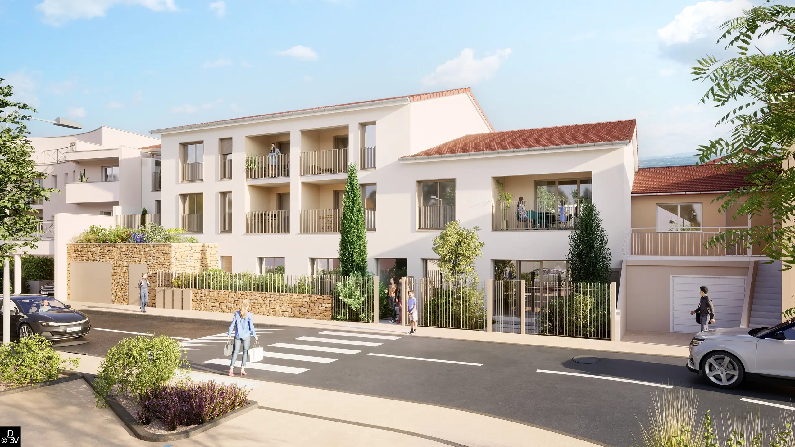 Vue d'ensemble Patio Piccandet