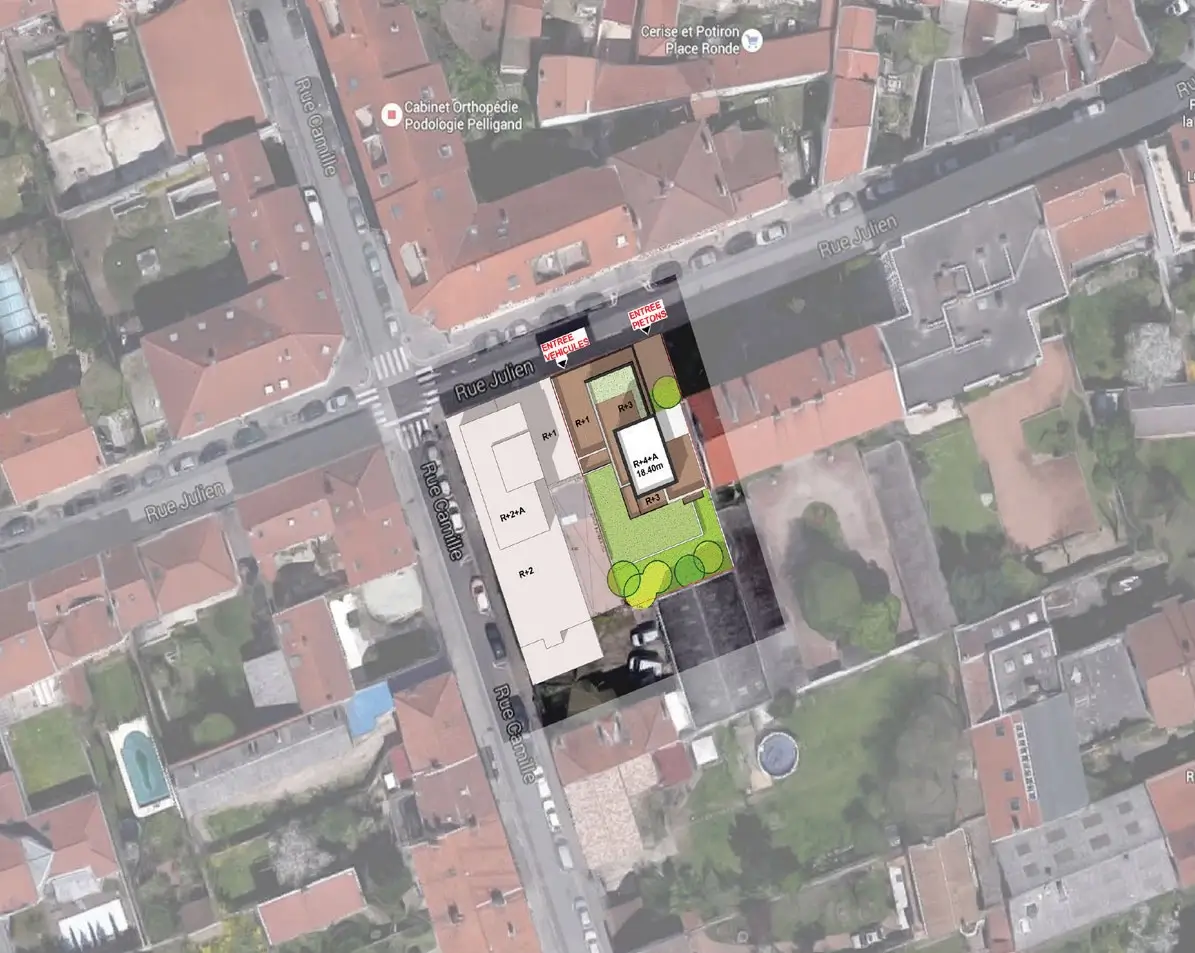 Plan masse 7 a Montchat