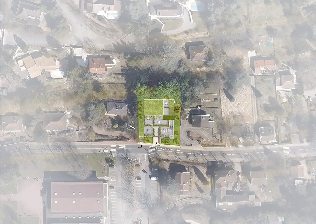 Plan masse de La scala