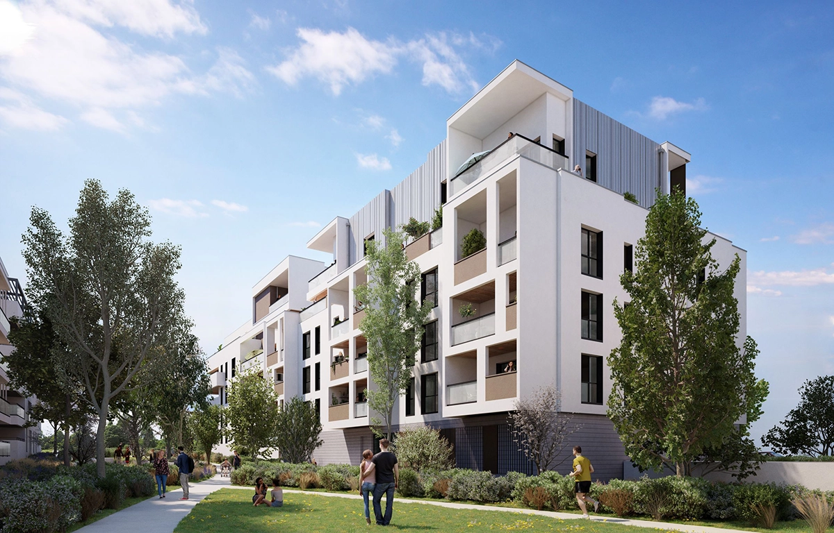 Vue extérieure Le majestel