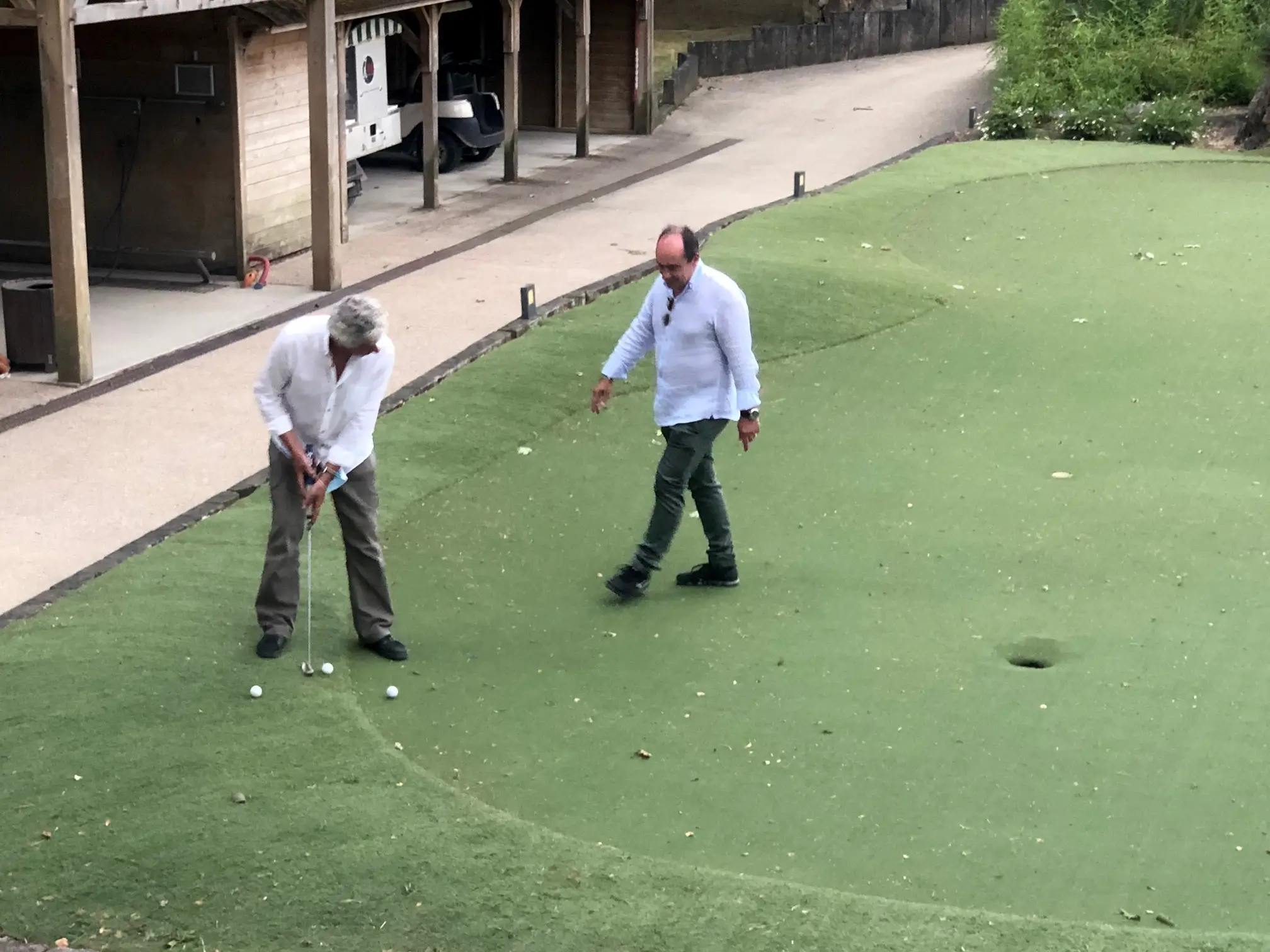 Activité lors du départ de Laurent Gaillard