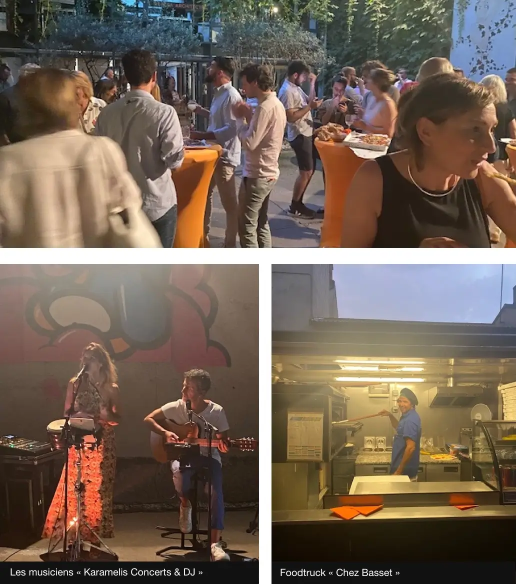 Soirée festive lors du départ de Gabriel Greiss