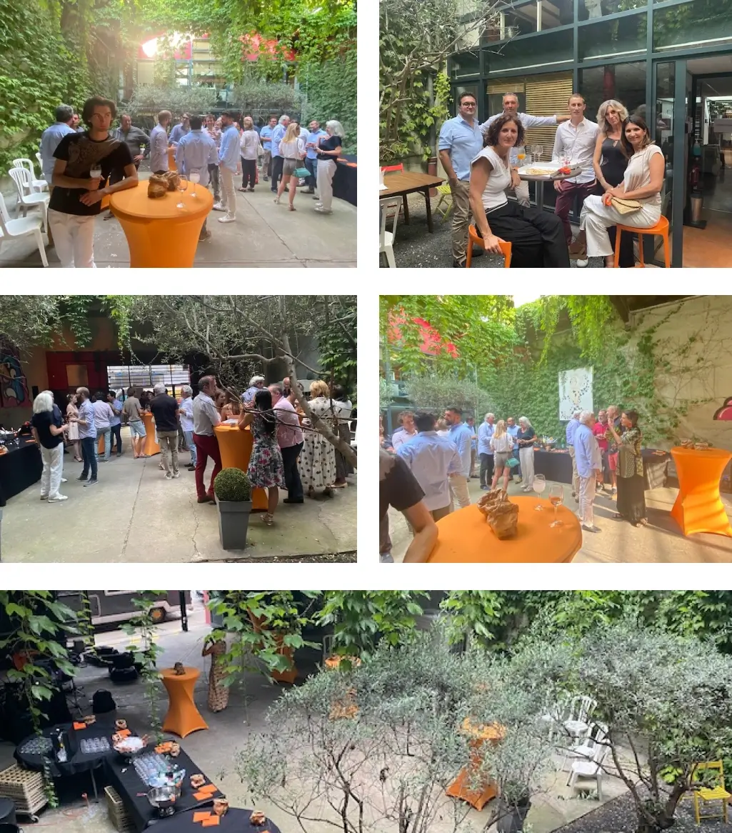 Soirée festive lors du départ de Gabriel Greiss