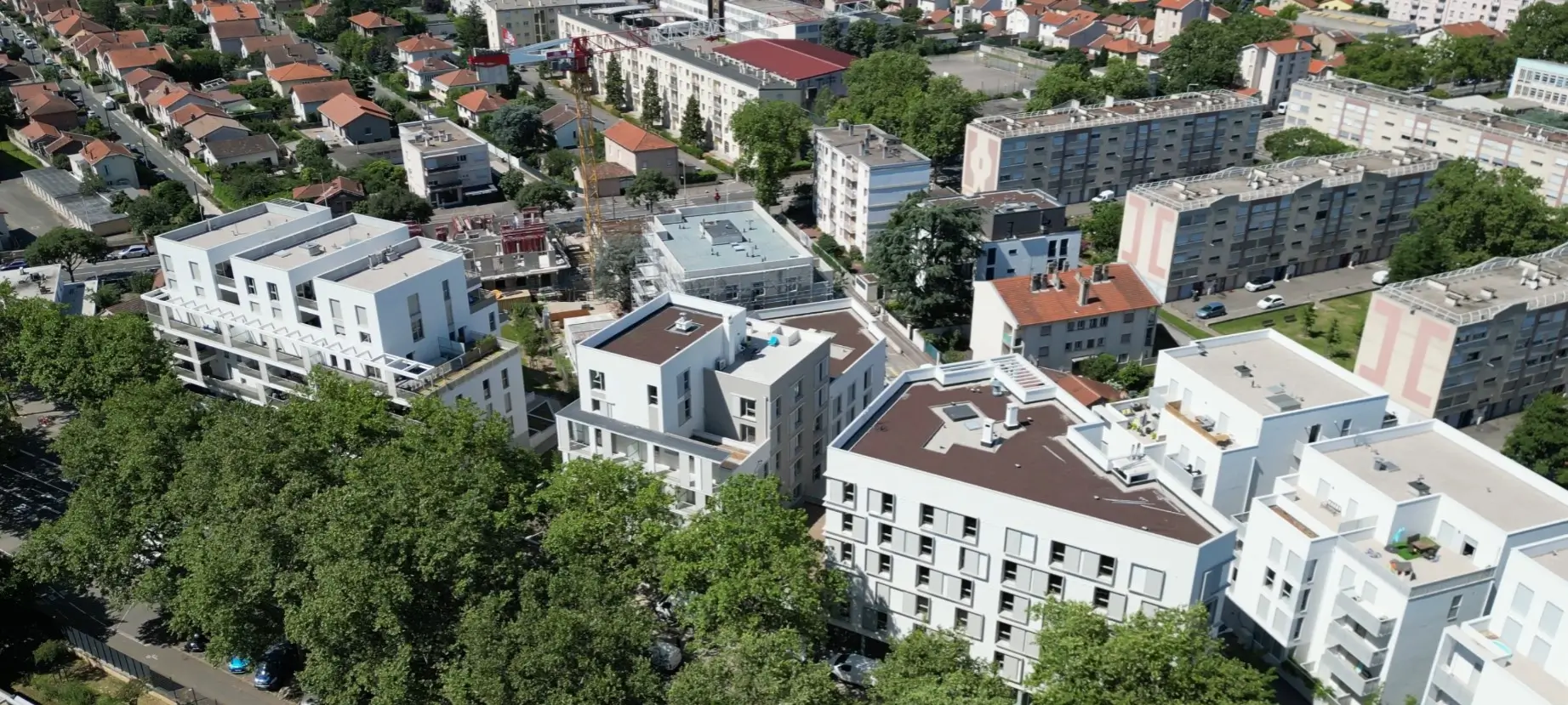 Vue aérienne de l'Archange