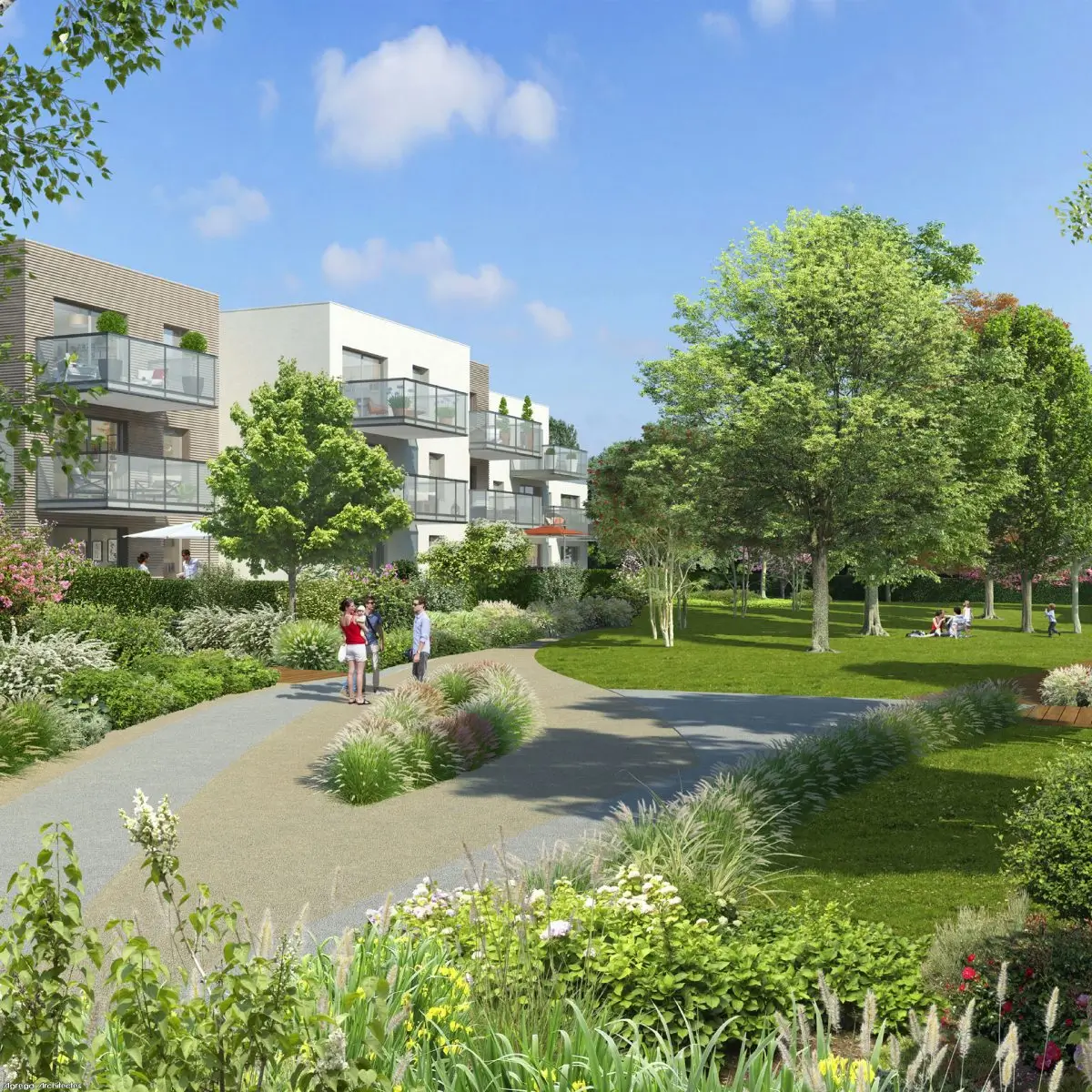 Vue générale Lodge park